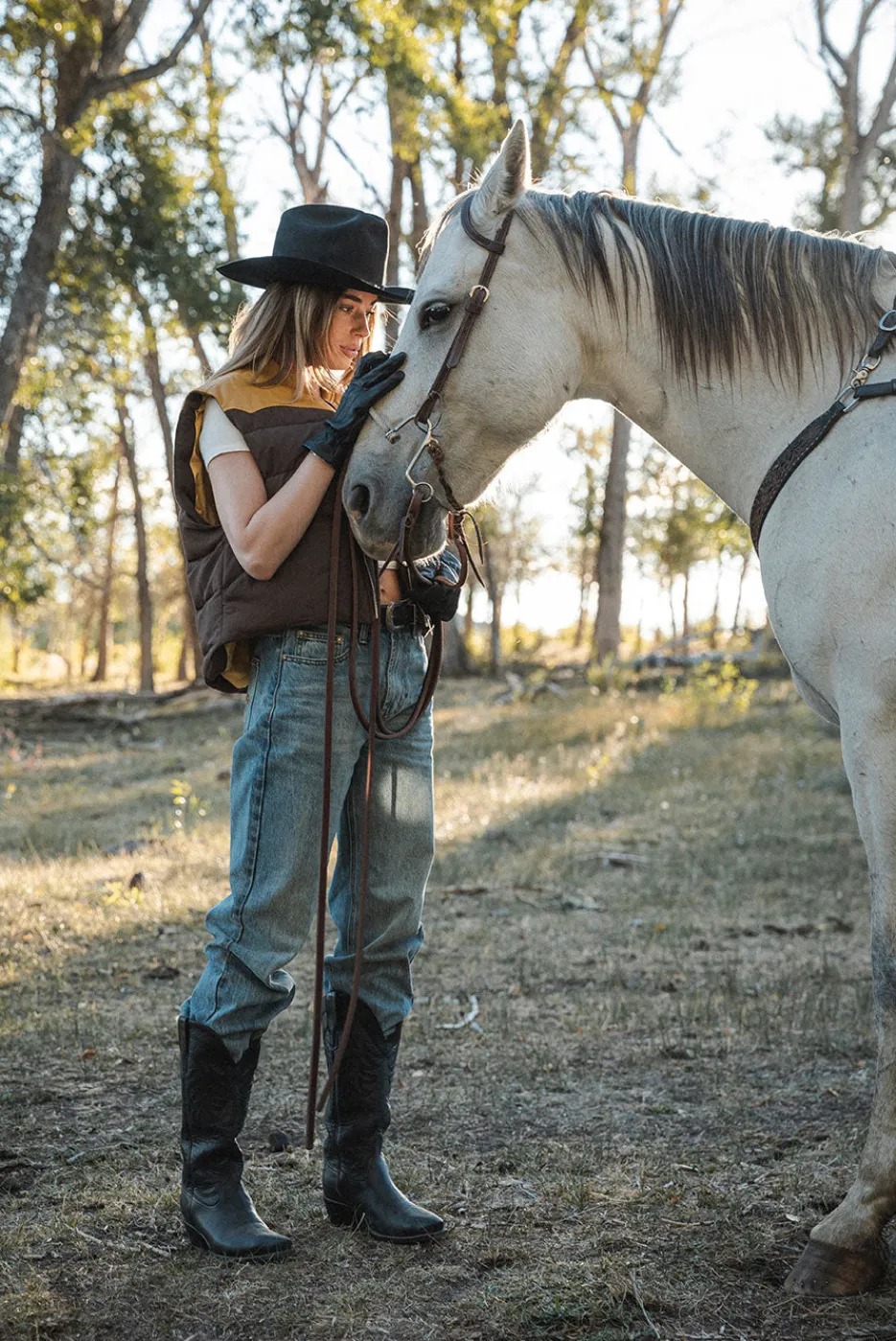 Elwood Clothing WESTERN PUFFER VEST