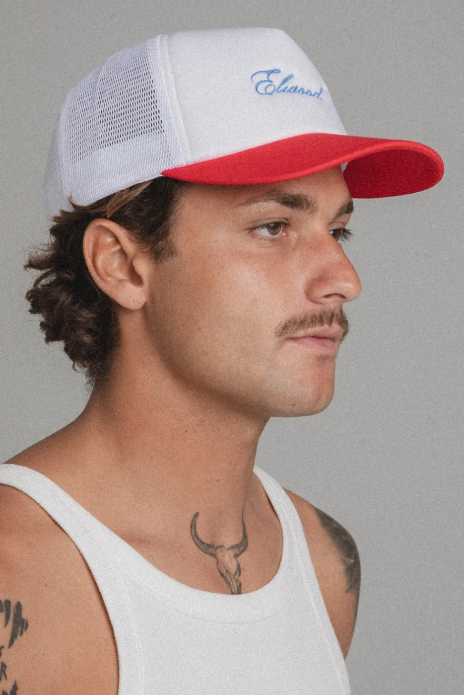 Elwood Clothing SCRIPT TRUCKER HAT