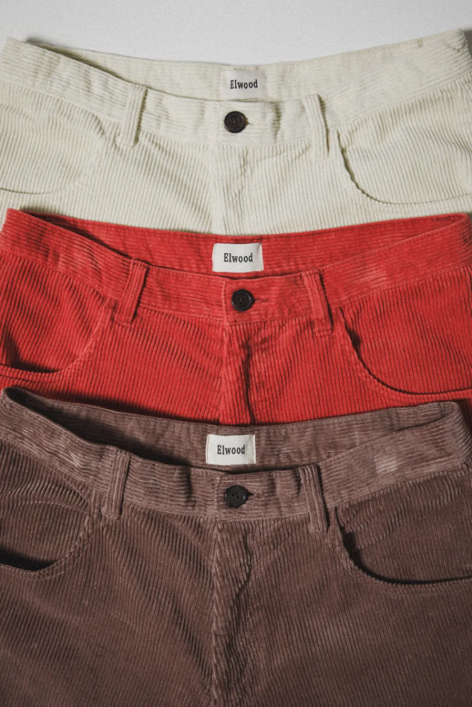 Elwood Clothing BAGGY CORDUROY SHORT