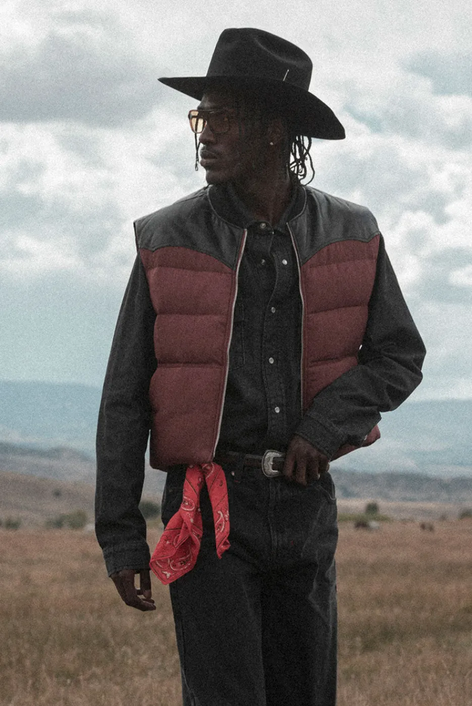 Elwood Clothing WESTERN PUFFER VEST