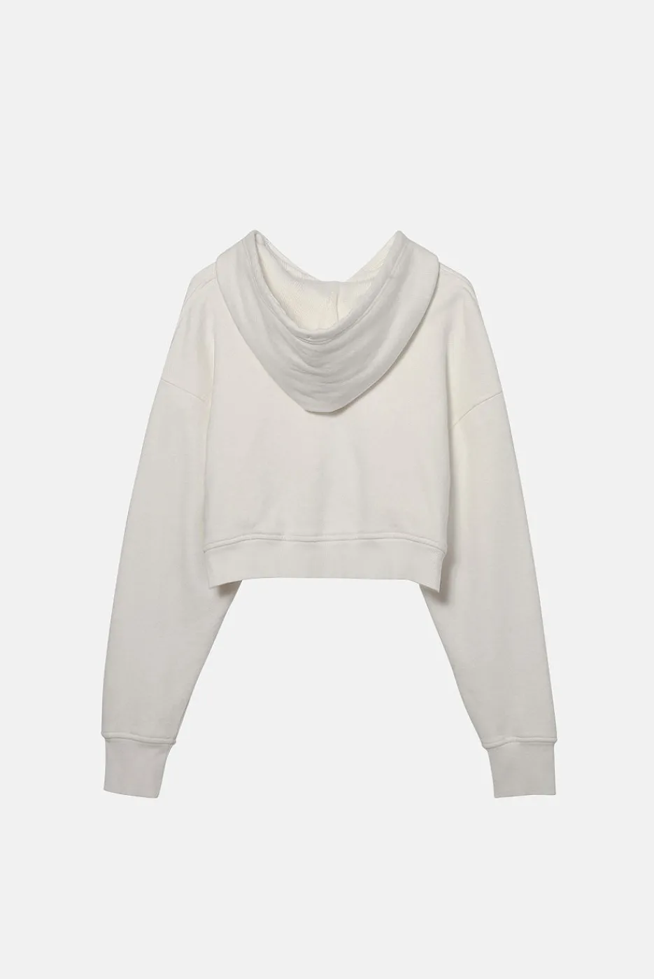 Elwood Clothing BABYDOLL CROP ZIP HOODIE