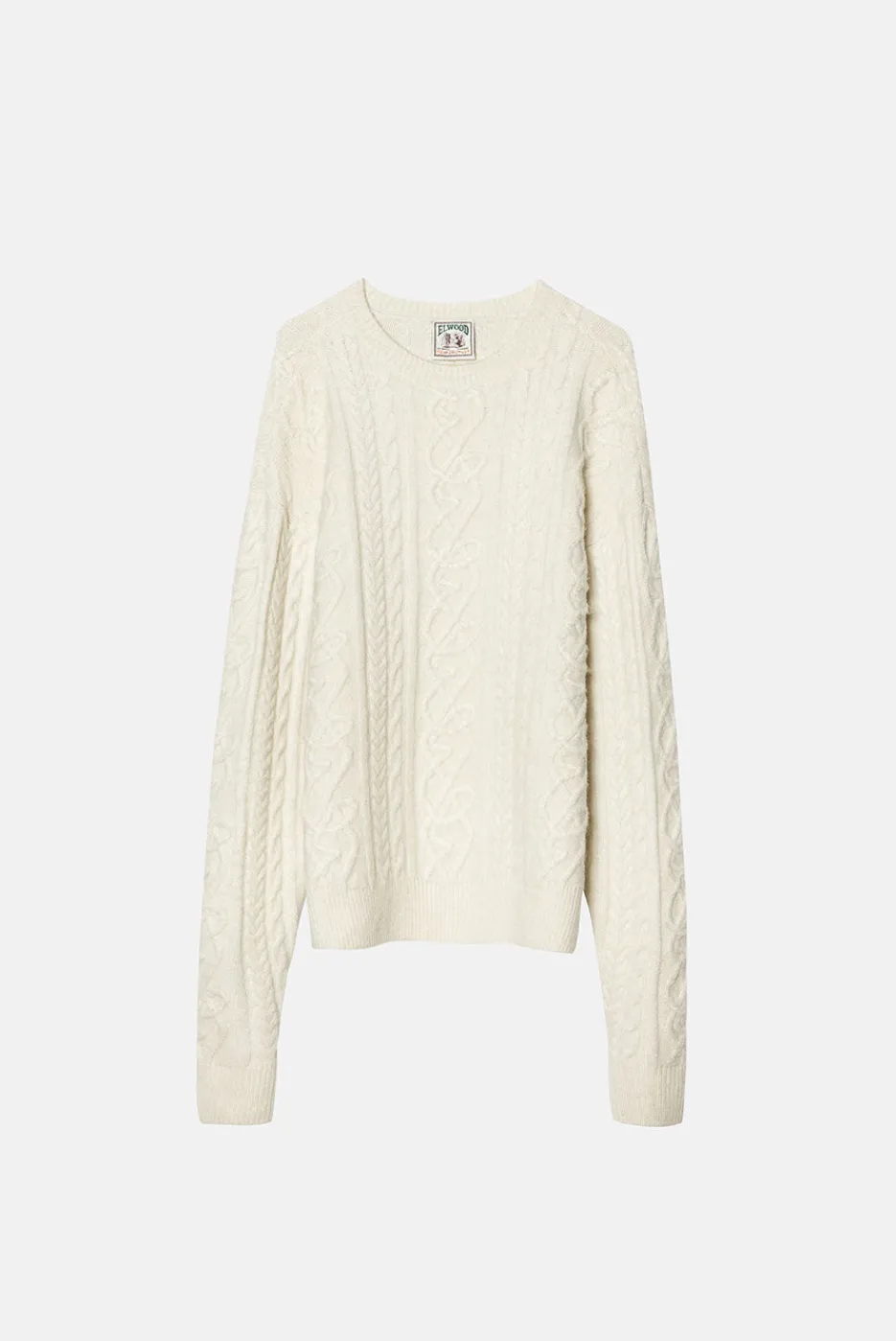 Elwood Clothing ANTIQUE CABLE KNIT SWEATER
