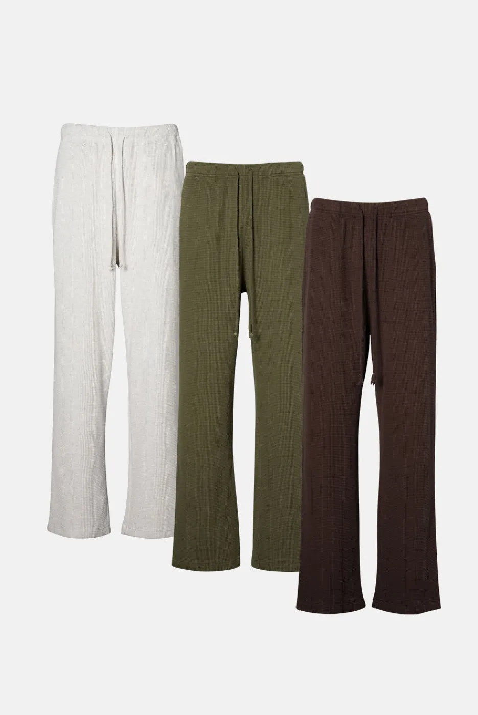 Elwood Clothing CORE THERMAL STRAIGHT LEG SWEATPANT 3 PACK