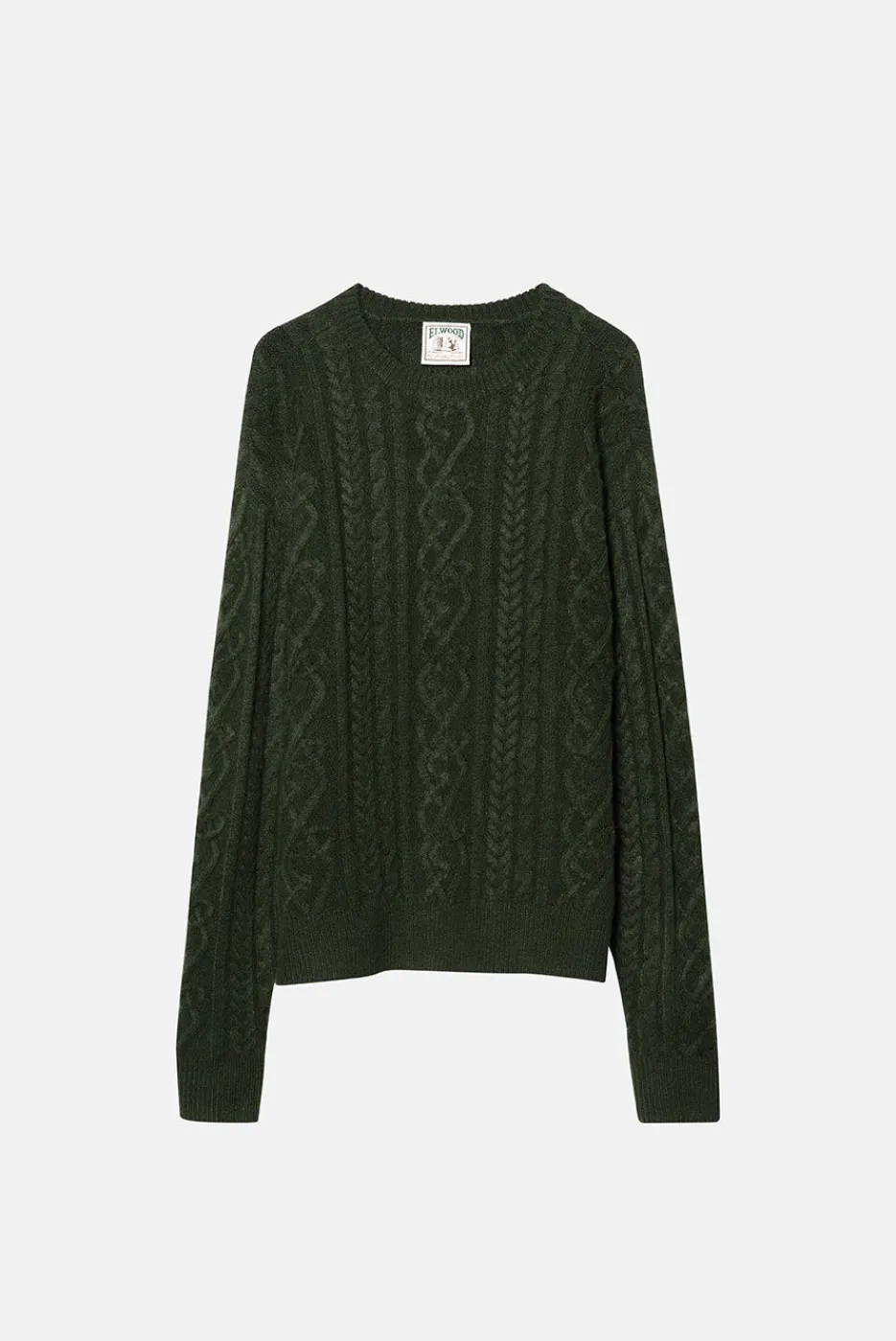 Elwood Clothing ANTIQUE CABLE KNIT SWEATER