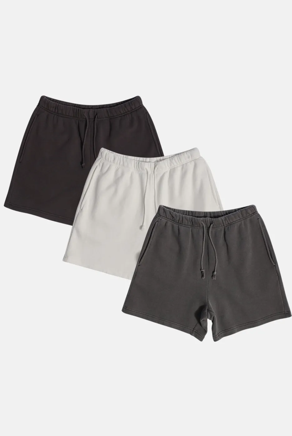 Elwood Clothing CORE SWEATSHORT 3 PACK