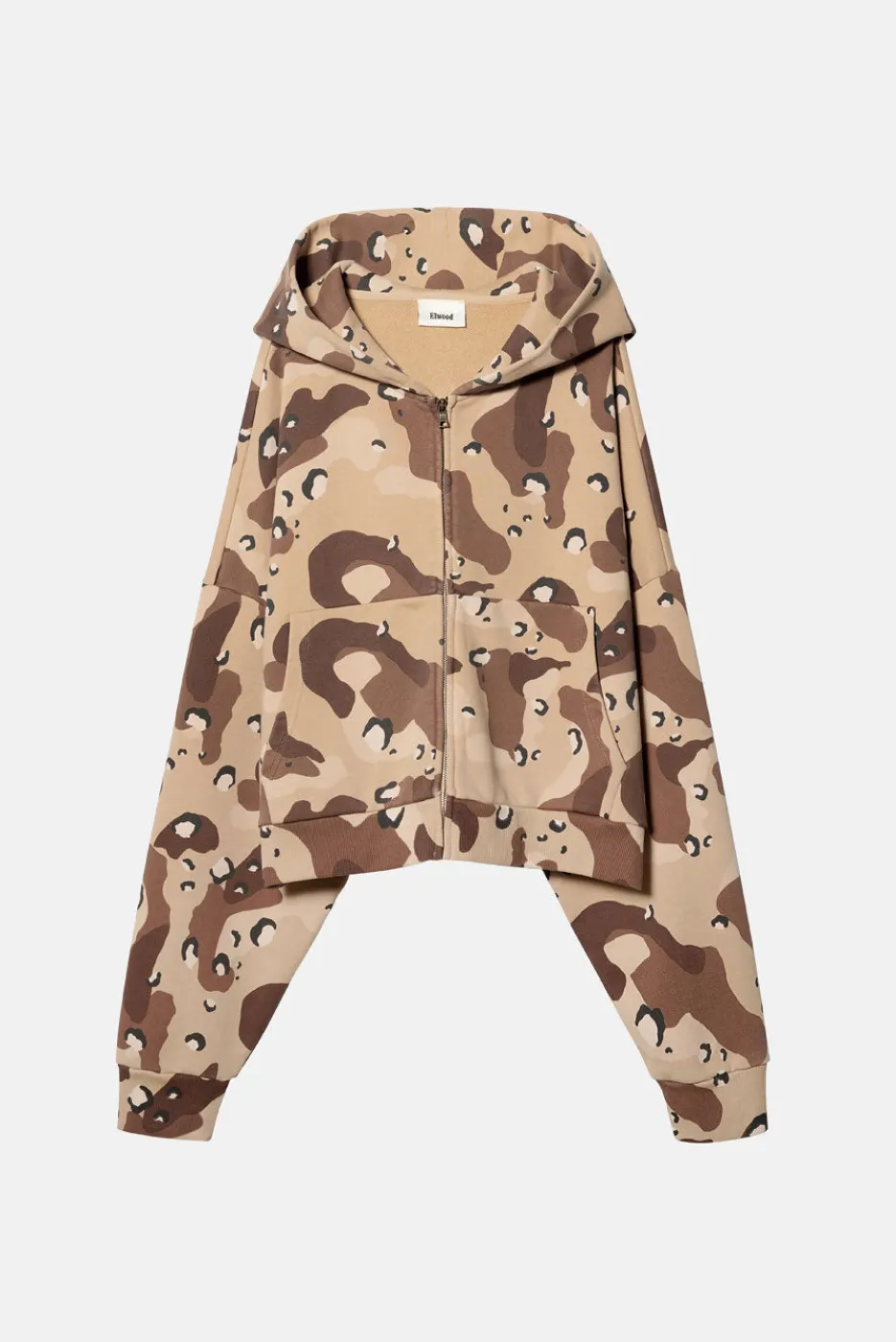 Elwood Clothing ZIP RECTANGLE HOODIE