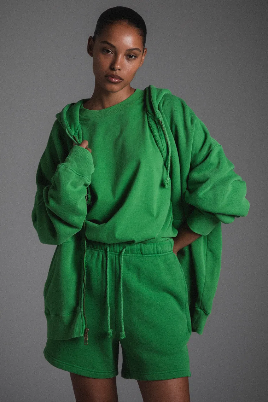 Elwood Clothing UNLINED ZIP HOODIE