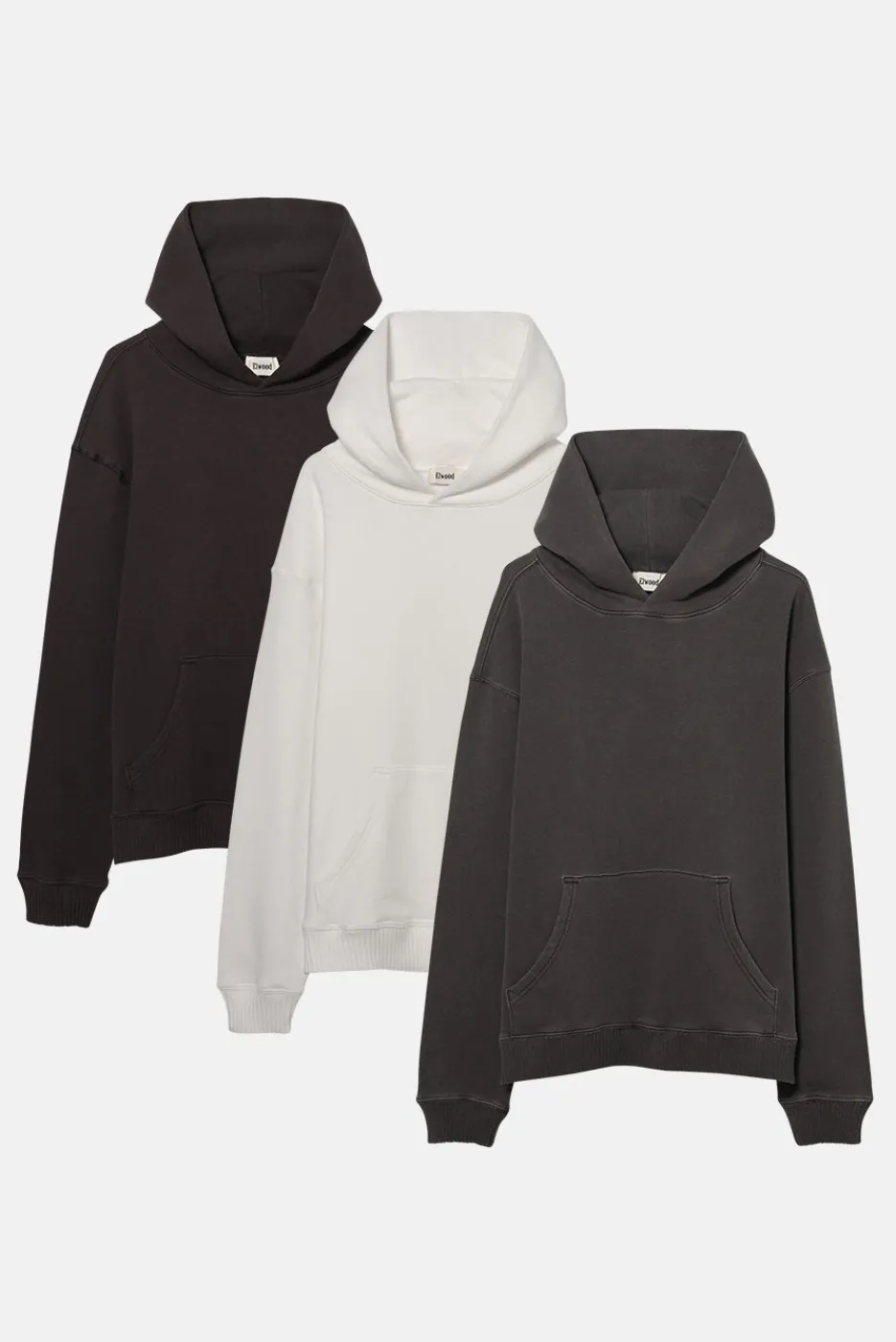 Elwood Clothing CORE HOODIE 3 PACK