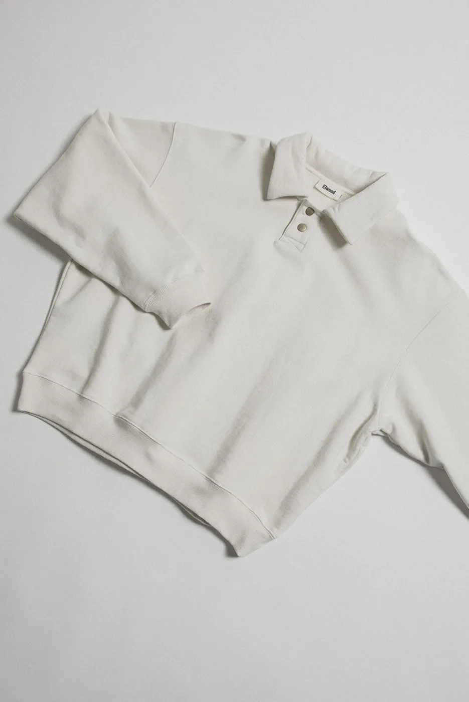 Elwood Clothing HEAVYWEIGHT POLO CREWNECK