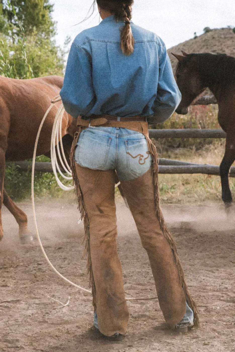 Elwood Clothing BOOTCUT FLARE DENIM PANT