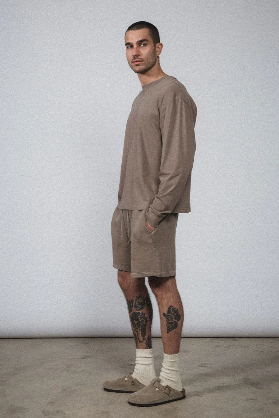 Elwood Clothing OVERSIZED CORE LS TEE