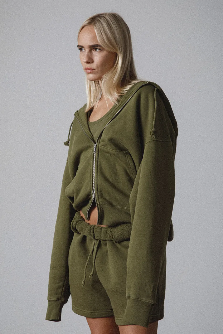 Elwood Clothing UNLINED ZIP HOODIE