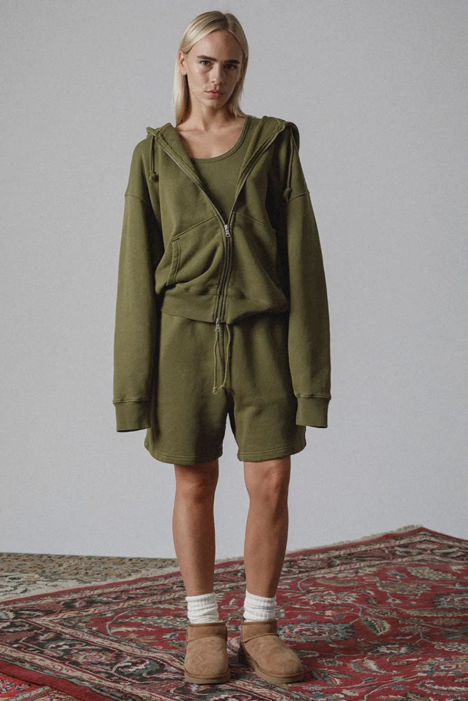 Elwood Clothing UNLINED ZIP HOODIE