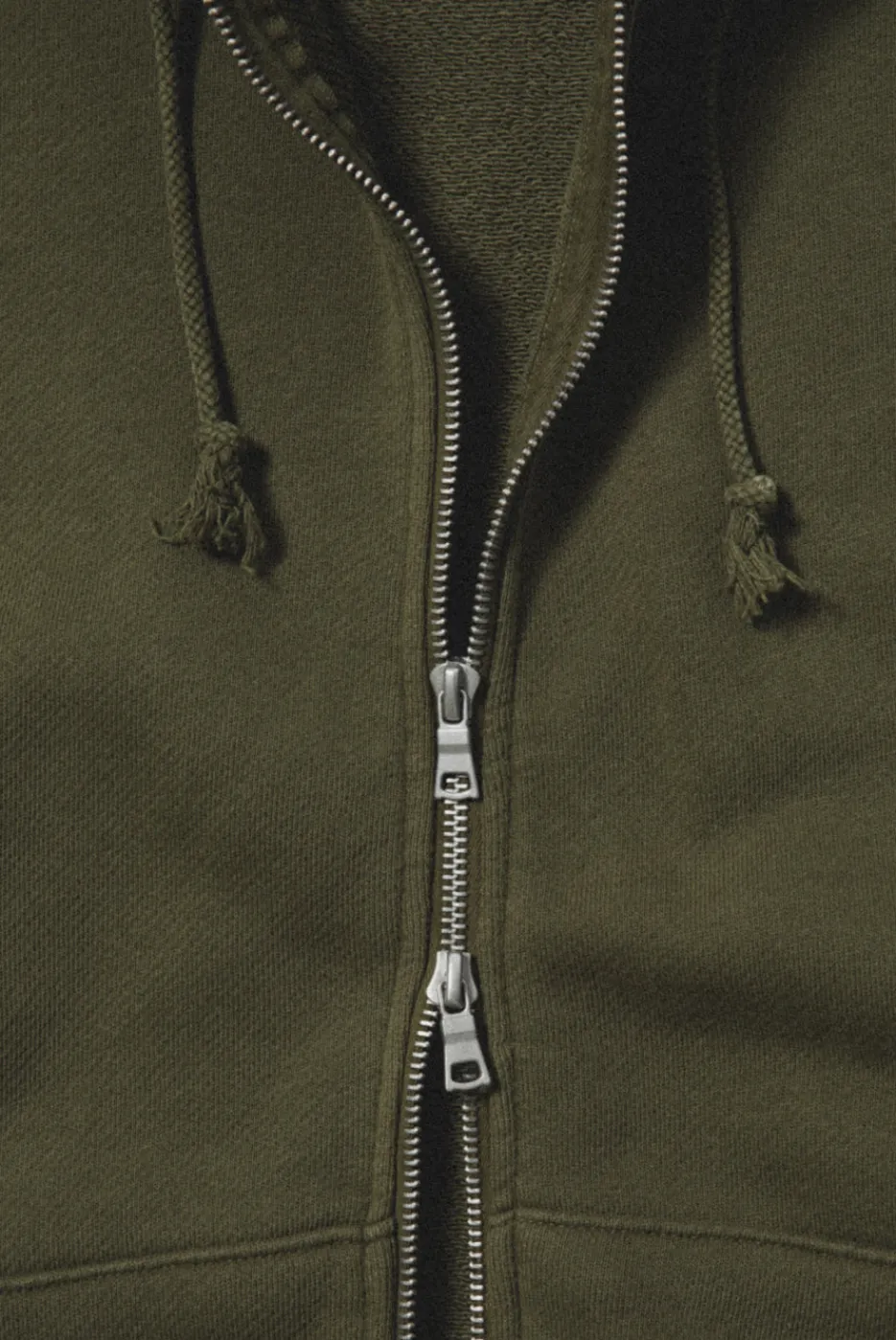 Elwood Clothing UNLINED ZIP HOODIE