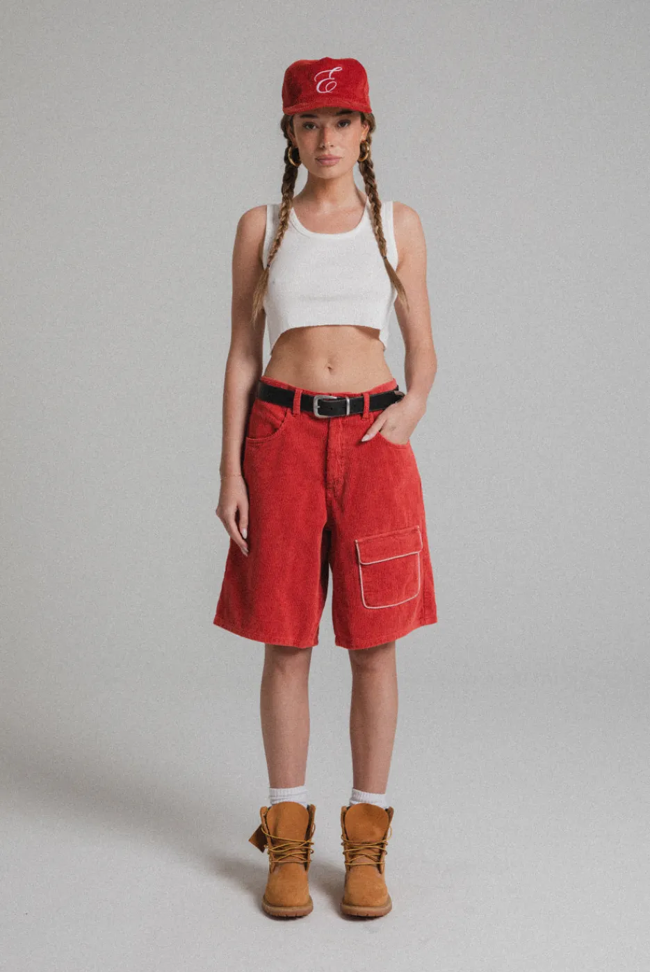 Elwood Clothing BAGGY CORDUROY SHORT