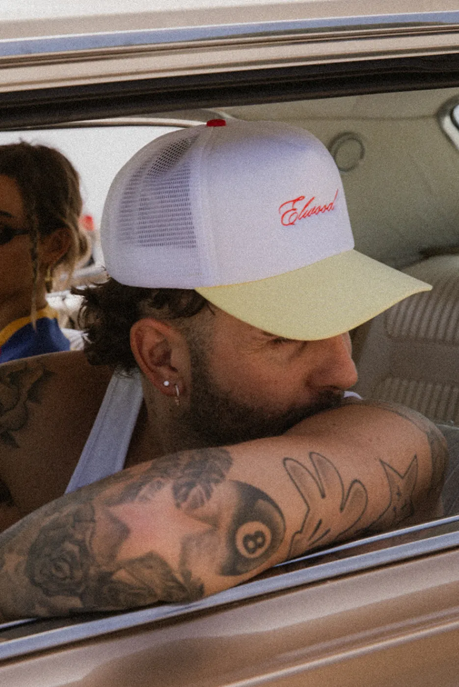 Elwood Clothing SCRIPT TRUCKER HAT