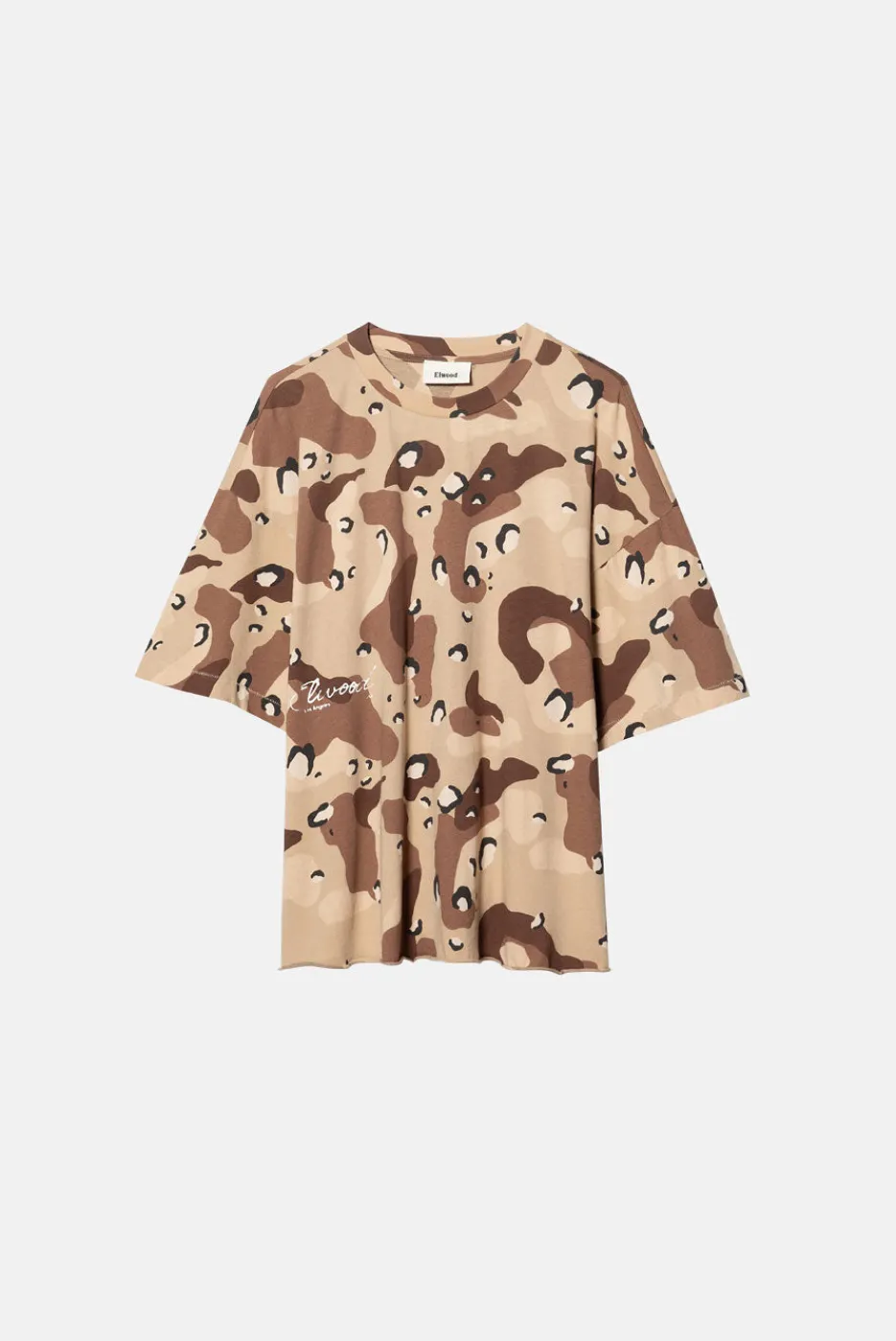 Elwood Clothing OVERSIZED CROP CORE TEE