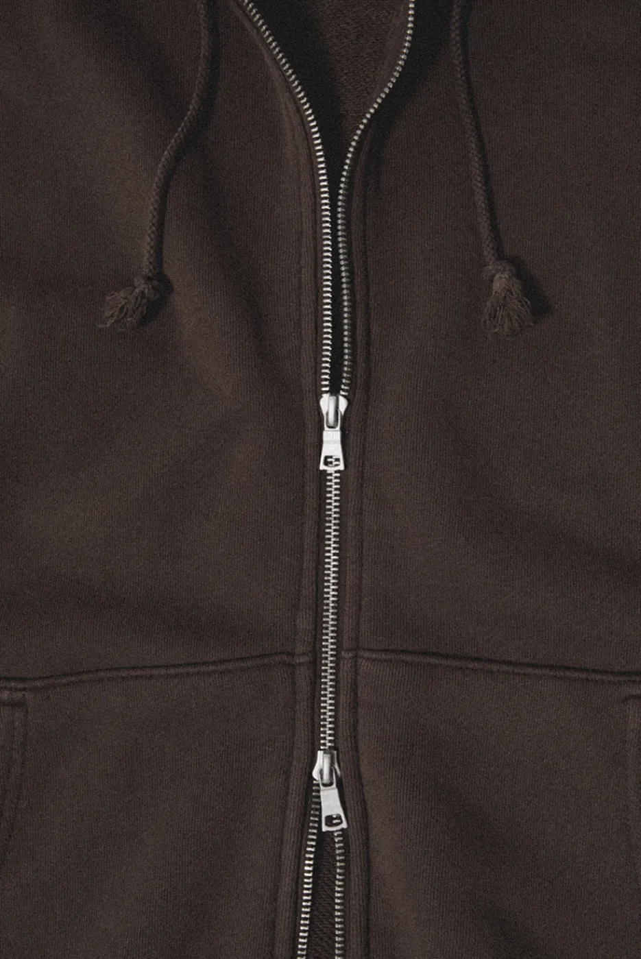 Elwood Clothing UNLINED ZIP HOODIE