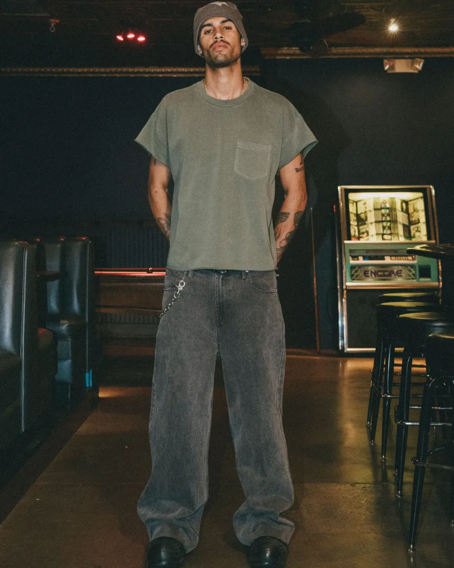 Elwood Clothing DRUMMER CUT OFF TEE