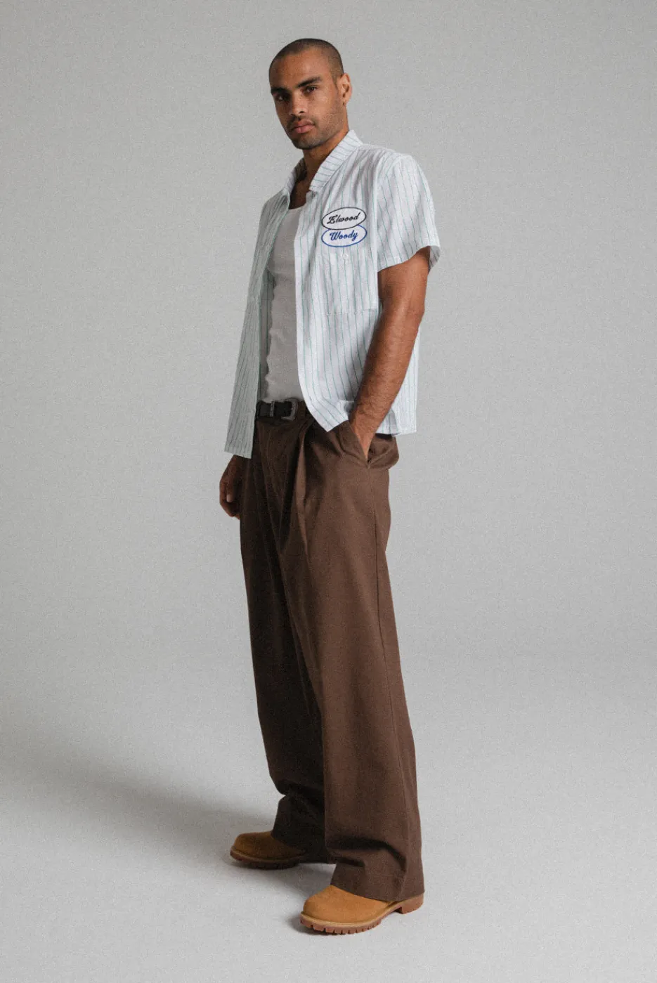 Elwood Clothing BIG PLEATS CHINO PANT