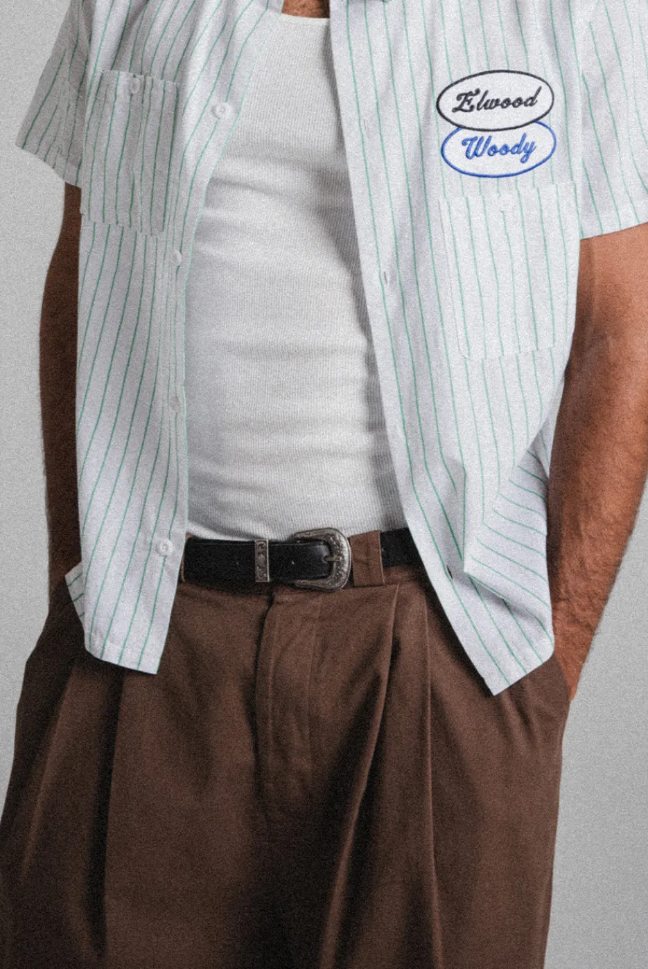 Elwood Clothing BIG PLEATS CHINO PANT