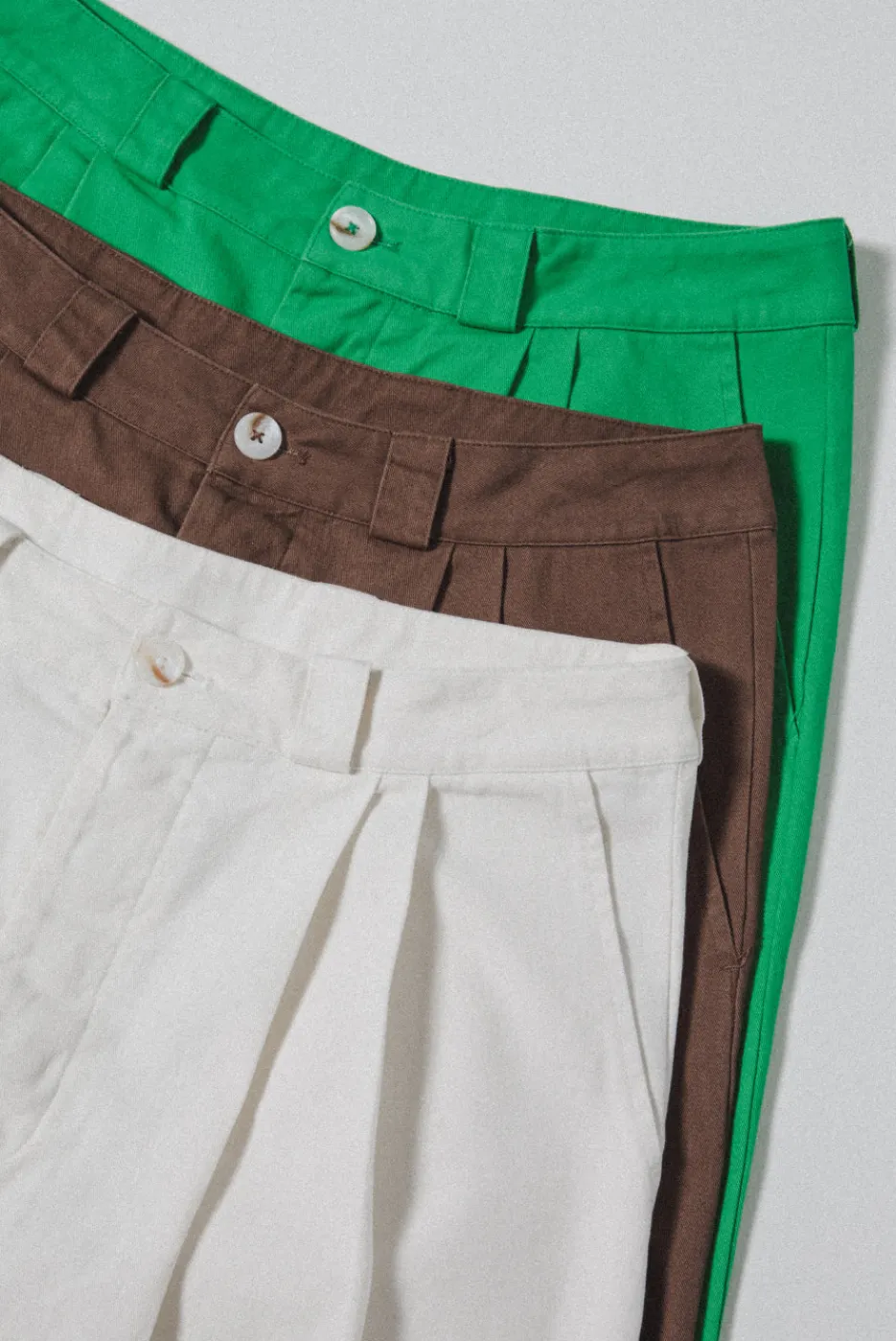 Elwood Clothing BIG PLEATS CHINO PANT