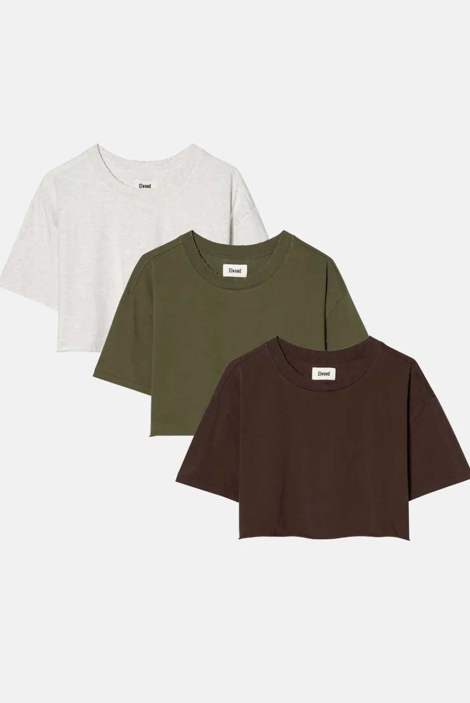 Elwood Clothing OVERSIZED BABY CORE TEE 3 PACK