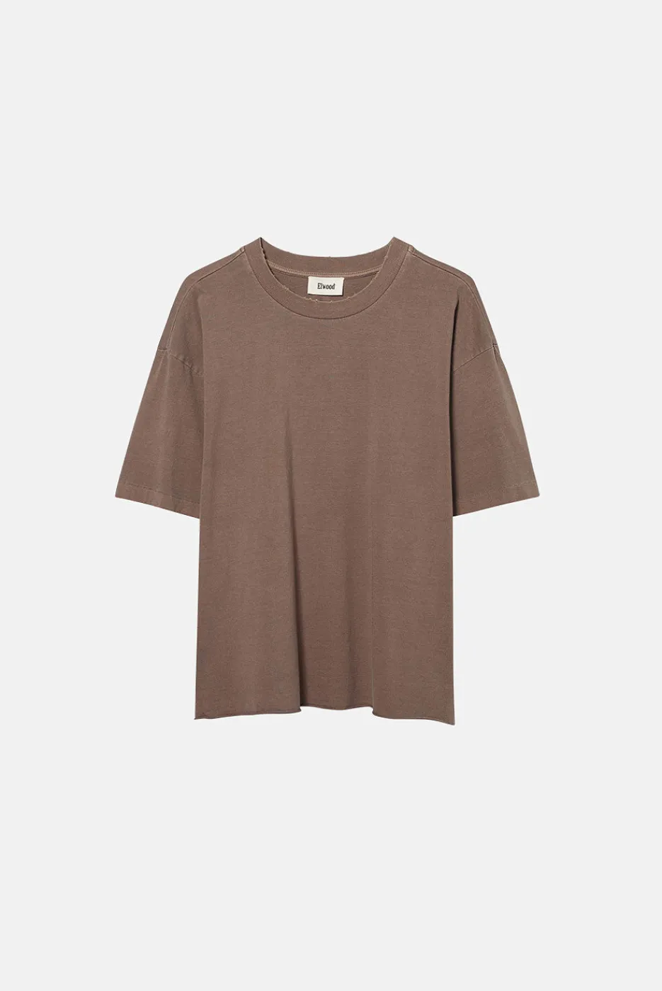 Elwood Clothing OVERSIZED CROP CORE TEE