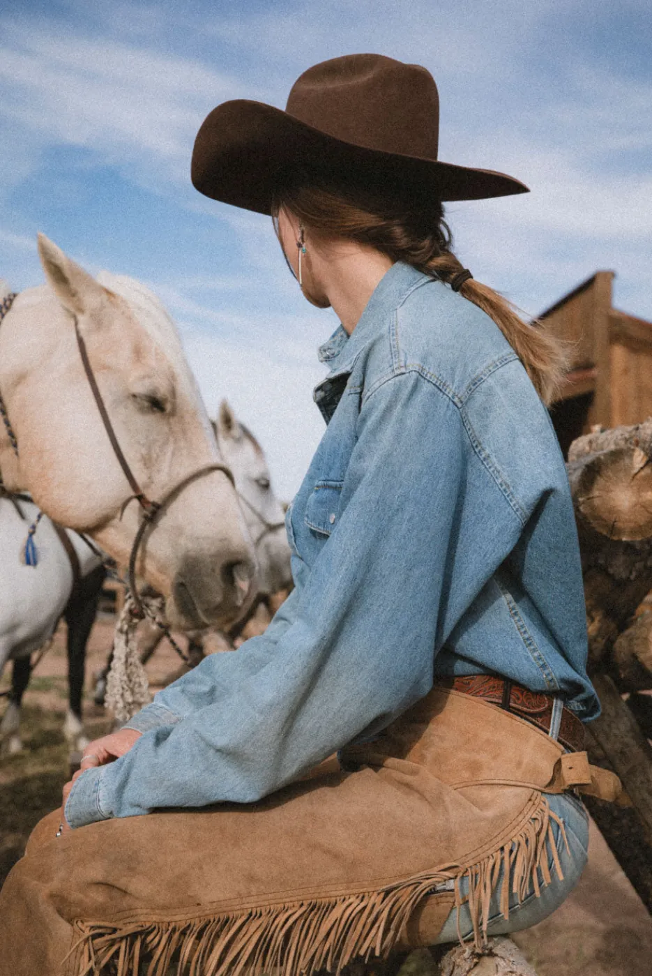 Elwood Clothing CHAMBRAY SHIRT