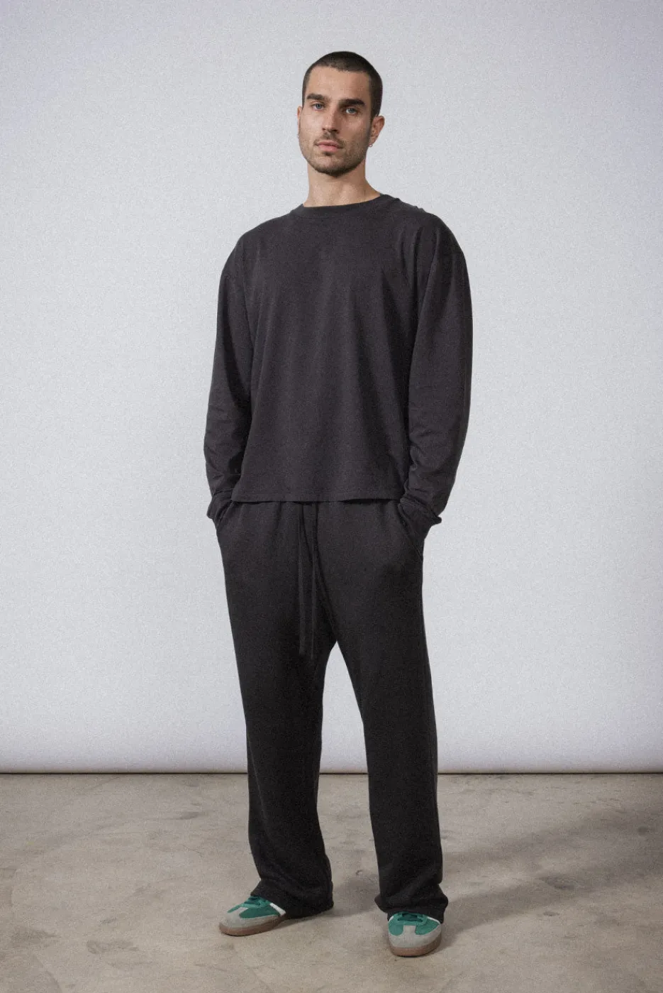 Elwood Clothing OVERSIZED CORE LS TEE 3 PACK