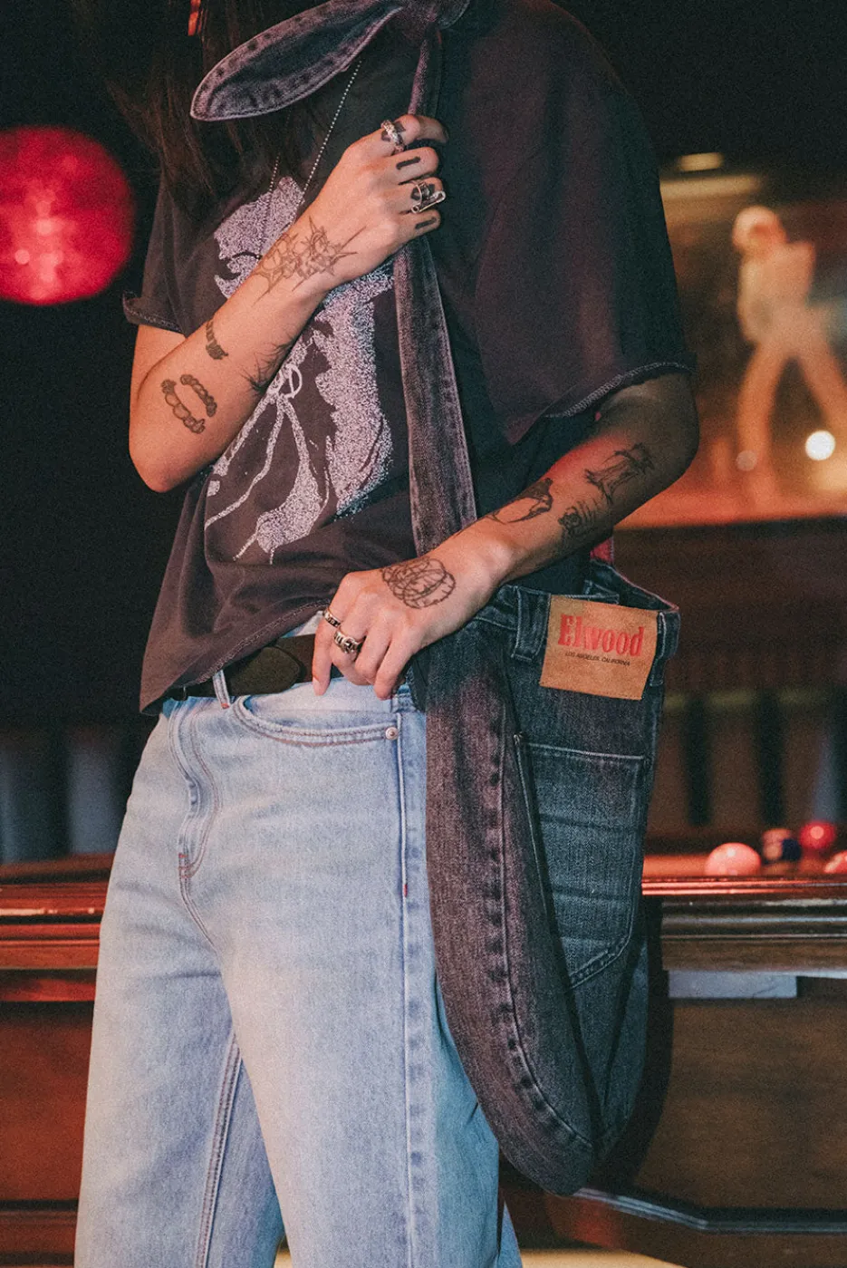 Elwood Clothing DENIM GUNNY SAC