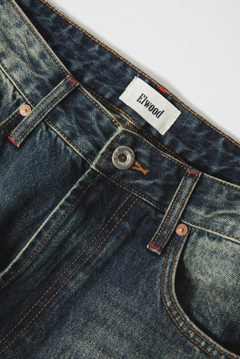 Elwood Clothing STRAIGHT LEG DENIM PANT