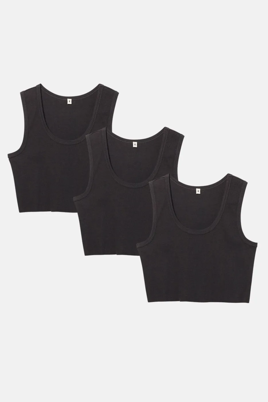 Elwood Clothing MALIBU CROP TANK 3 PACK