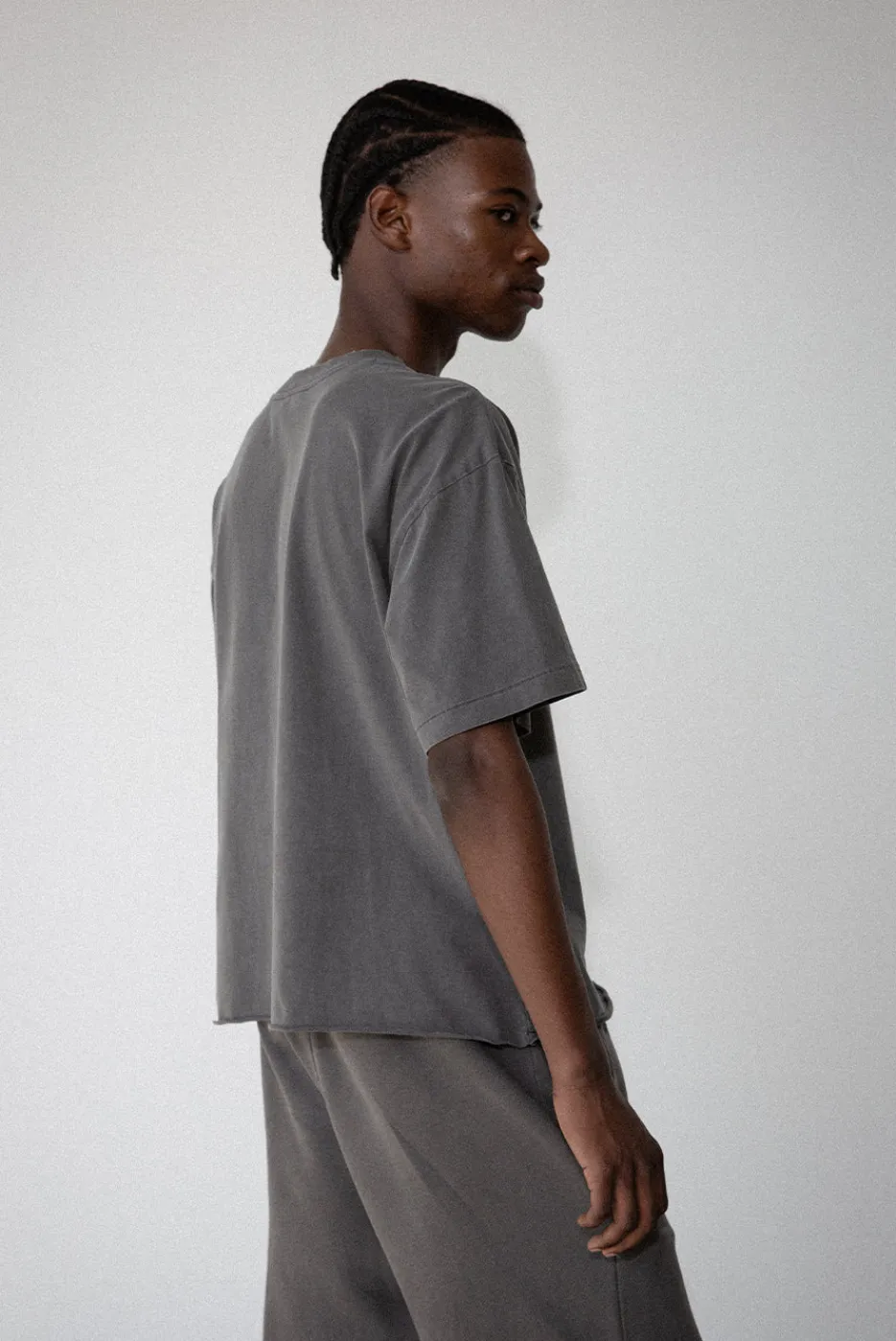 Elwood Clothing OVERSIZED CROP CORE TEE