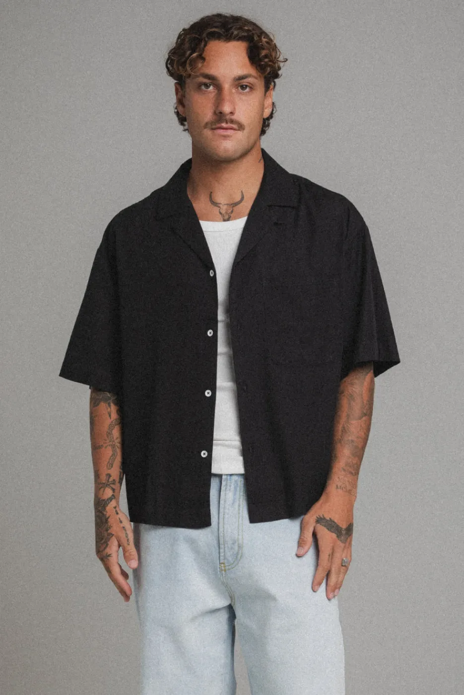 Elwood Clothing BOXY CAMP SHIRT