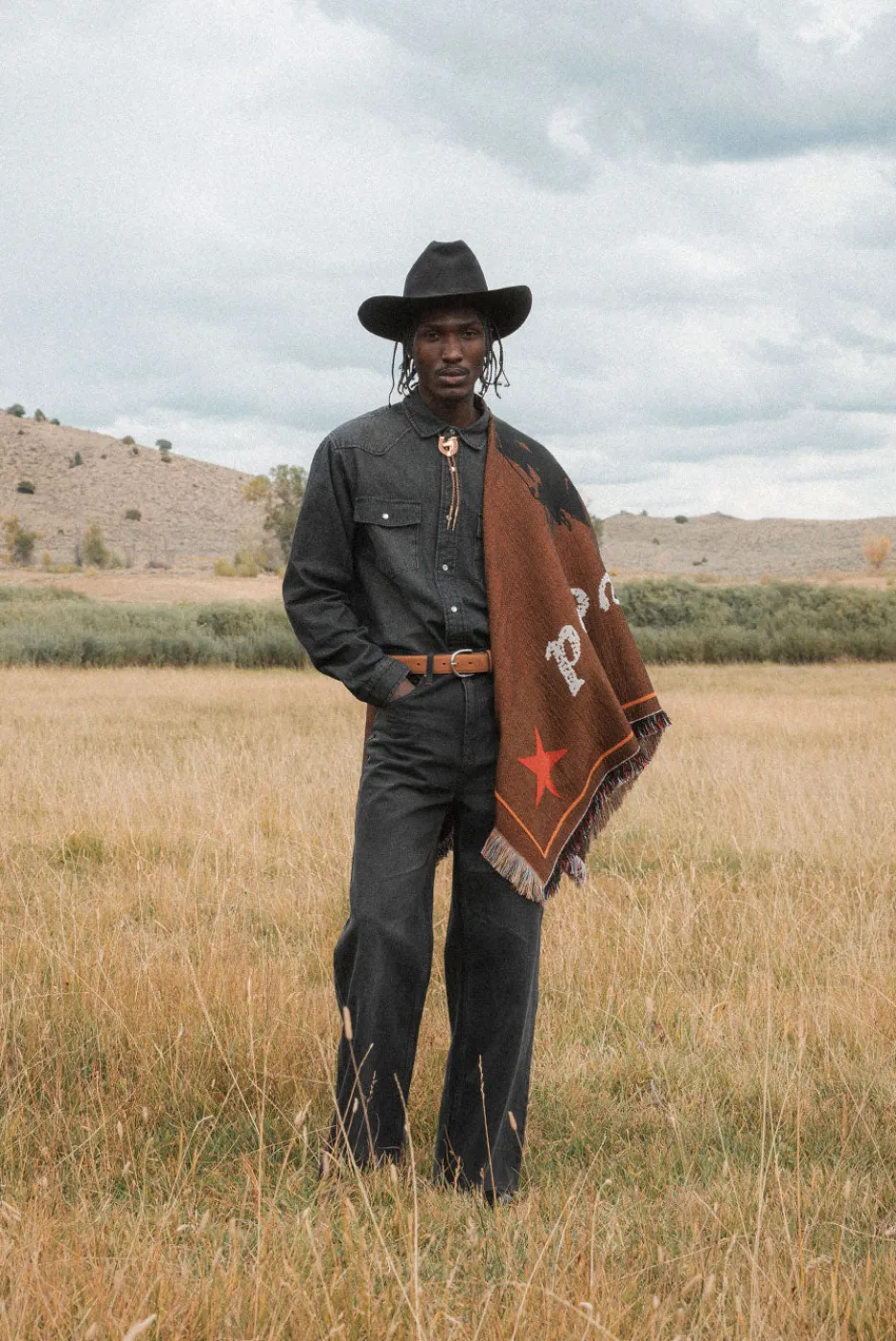 Elwood Clothing FLARE COWBOY DENIM PANT