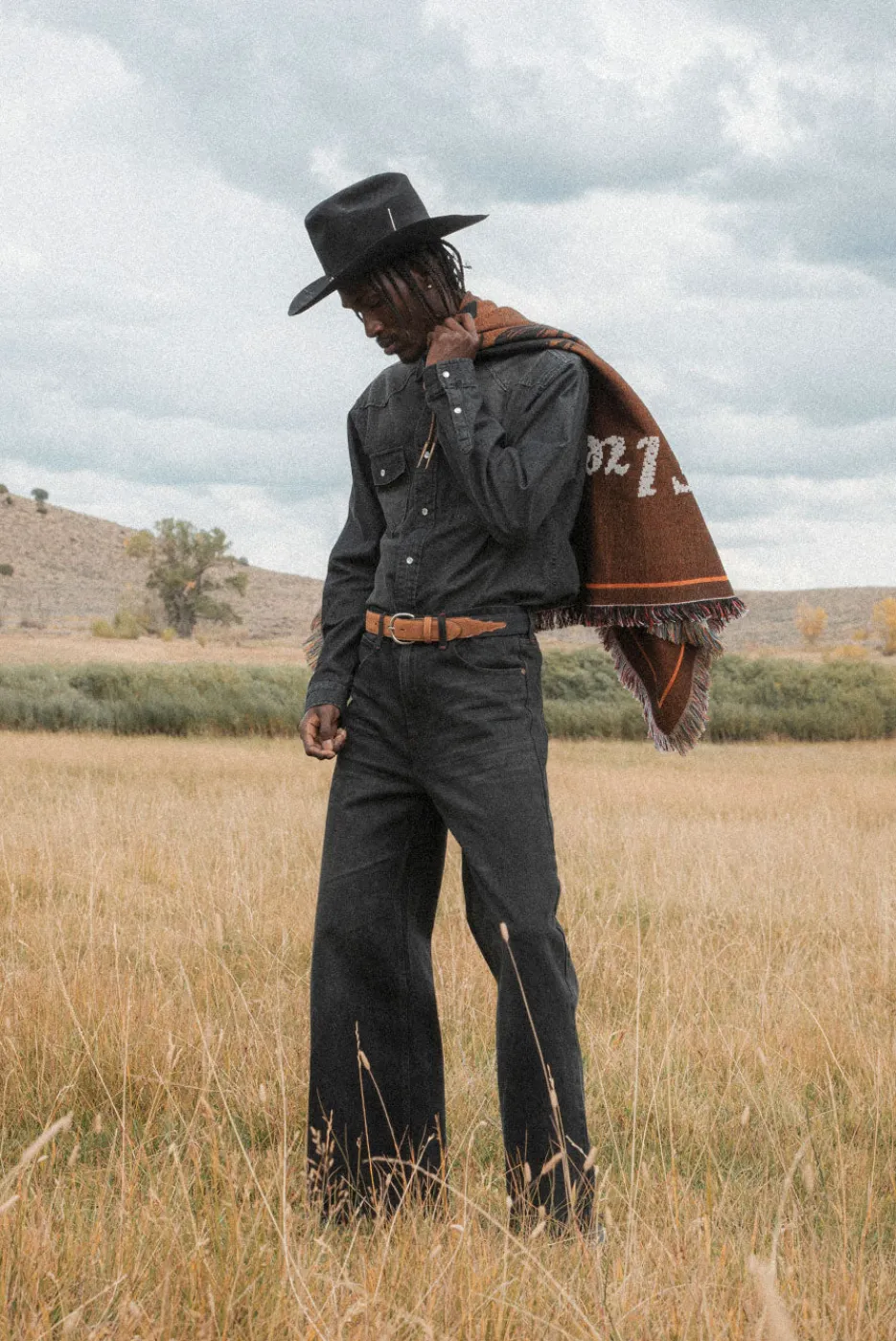 Elwood Clothing FLARE COWBOY DENIM PANT